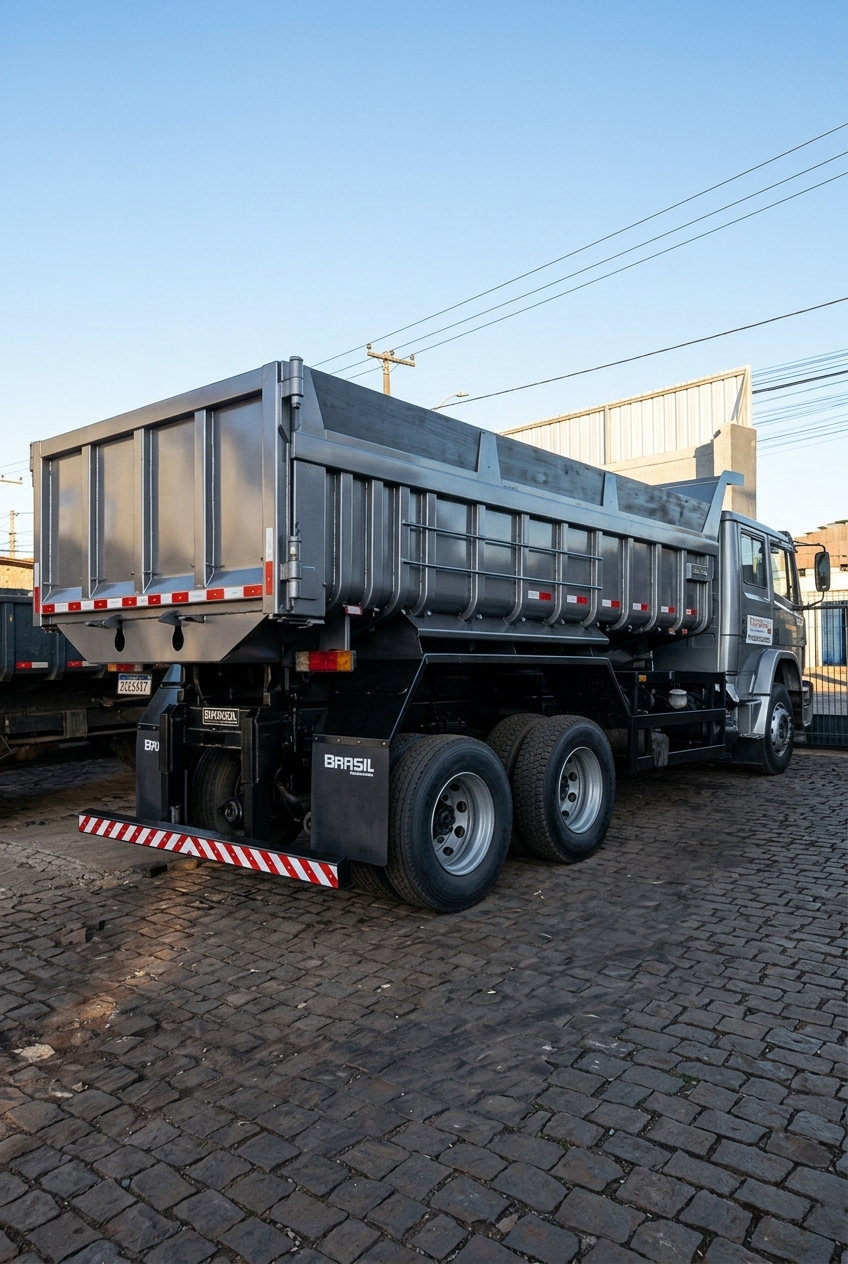 Caçamba estacionária para locação